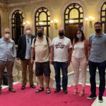 La plataforma contra el Parc eòlic marí rebutja el projecte al Parlament plataforma al parlament