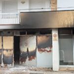Un ferit en un incendi en un aparcament de Palafrugell