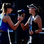 Paula Badosa es veu superada per un partit immens de Garbiñe Muguruza