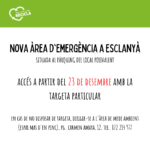 privat:-a-partir-del-23-de-desembre-ja-es-podra-accedir-a-la-nova-area-d’emergencia-d’esclanya