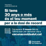 privat:-s’obre-la-franja-vacunal-de-30-a-39-anys-per-a-la-dosi-de-record