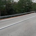 Begur comença a reconstruir el mur de contenció del vial de la carretera que porta a Sa Tuna