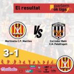 El Palafrugell cau a Manlleu i es complica més la permanència