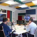 Els estudis de Ràdio Capital amb Lluís Puig i Josep Coll