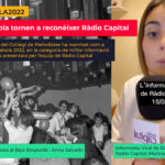 Els Premis Rahola tornen a reconèixer la feina de Ràdio Capital premis rahola