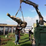 Comença la restauració de 2 escultures de l’artista palamosí, Enric Pagès Escultures