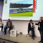 L’Estadi Municipal Palamós-Costa Brava seu del partit de rugbi dels Diables Barcelona contra la selecció d’Itàlia A L'alcalde de Palamós, Lluís Puig, parlant en una roda de premsa per presentar el partit dels Diables de Barcelona i la l'equip italià de la sèrie A de rugby a Barcelona