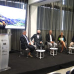 Els càmpings i apartaments gironins reserves d’entre el 80 i el 90% per aquest estiu El president del Patronat de Turisme Costa Brava Girona, Miquel Noguer, amb empresaris del sector turístic de Girona Data de publicació: dimarts 14 de juny del 2022, 13:41 Localització: Girona Autor: Aleix Freixas