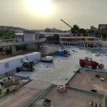 privat:-les-obres-de-construccio-de-l’aparcament-de-ponent,-a-tocar-de-l’estacio-d’autobusos,-segueixen-el-ritme-esperat