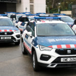 Pla  dels nous vehicles dels Mossos d’Esquadra presentats al Complex Egara el dia 11 de novembre de 2021 – Imatge d’Albert Segura Lorrio – ACN