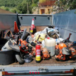 Els Mossos denuncien una empresa per fer treballs forestals a Calonge en plenes restriccions per l’elevat risc d’incendi