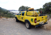 L’ADF Montgrí destina més de 23.000 euros a actuacions de prevenció d’incendis al massís Un vehicle d'ADF i al fons, l'Estartit; aquest és un dels accessos al parc natural del Montgrí que s'ha tancat arran de l'elevat risc d'incendi Data de publicació: dijous 07 de juliol del 2022, 13:08 Localització: L'Estartit Autor: Xavier Pi