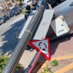 Accident sense danys personals al passeig de Sant Feliu accident