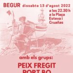 Begur gaudirà de la 43a Cantada d’Havaneres el dissabte 13 d’agost cantada d'havaneres
