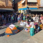 Manifestació de Salvem Begur per demanar la preservació de les platges i l’accés a l’espai públic