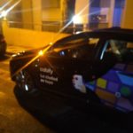 Denuncien un conductor de Cabify a Platja d’Aro per conduir begut i drogat El vehicle de Cabify que ha quedat immobilitzat a Platja d'Aro després que el conductor donés positiu per drogues i alcohol - Imatge de la Policia Local de Platja d'Aro