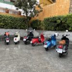 La pluja no atura a Begur als amants de les escúters privat:-la-pluja-no-atura-a-begur-als-amants-de-les-escuters