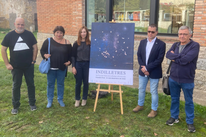 La roda de premsa de presentació de la fira Indilletres Data de publicació: dimarts 25 d’octubre del 2022, 15:02 Localització: La Bisbal d'Empordà Autor: Redacció