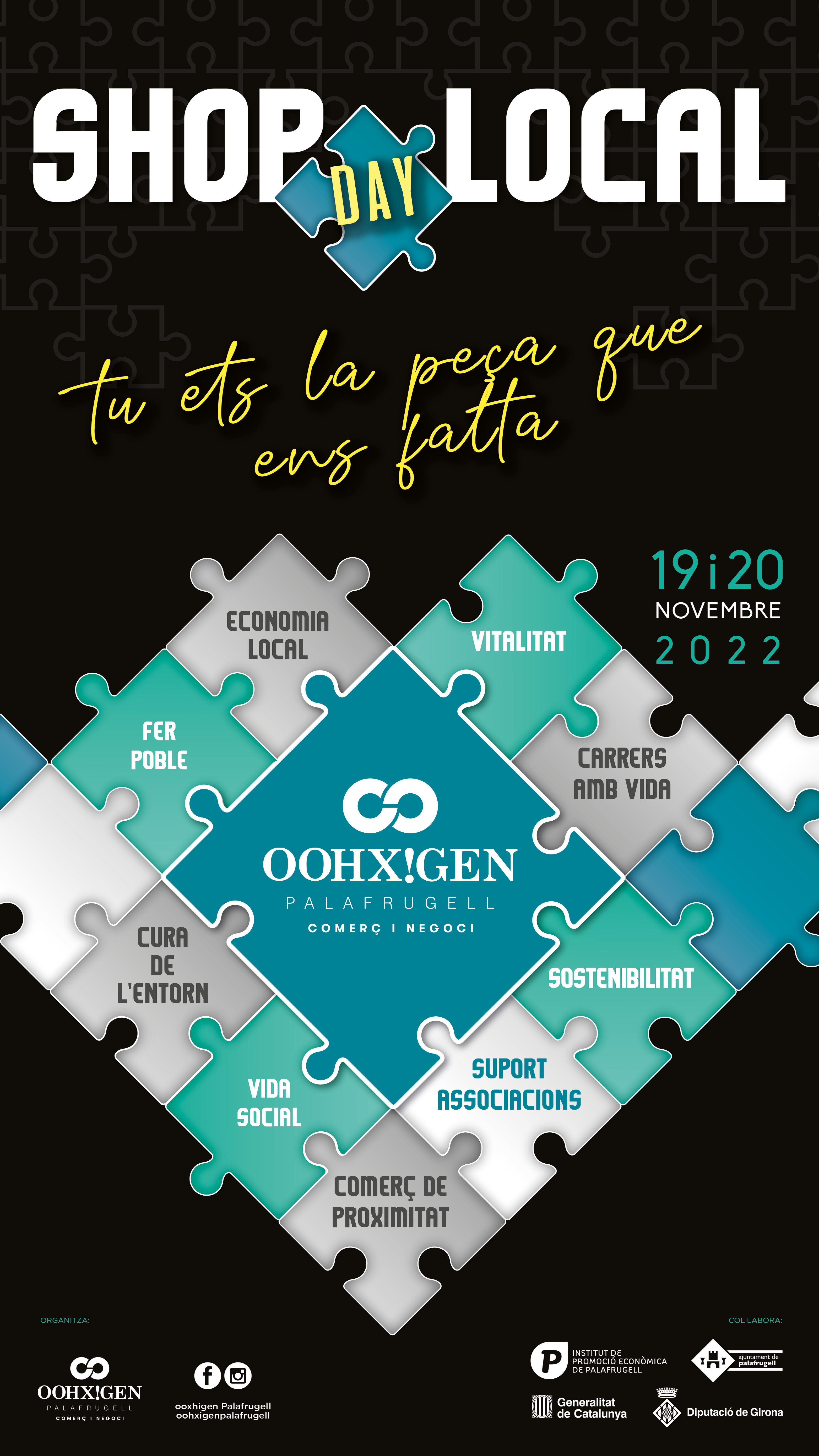 Shop Local day, Oohxigen, Palafrugell