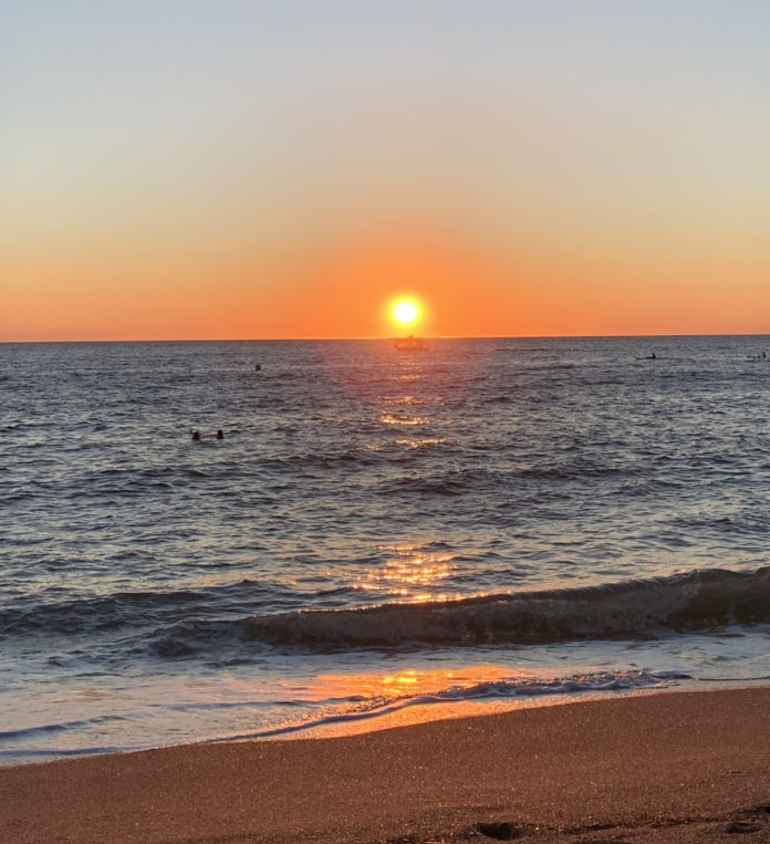 sortida del sol a la Platja de Pals