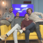 l’equip del programa 091. Albert Jordà, Albert Ribas, Berni Sàbat i Oriol Bernà