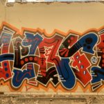 Graffiti a l’interior de Radio Liberty