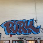 Graffiti a l’interior de Radio Liberty