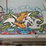 Graffiti a l’interior de Radio Liberty