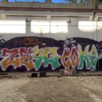 Graffiti a l’interior de Radio Liberty