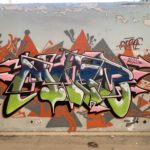 Graffiti a l’interior de Radio Liberty