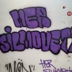 Graffiti a l’interior de Radio Liberty