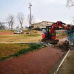 Comencen les obres de reforma de la plaça de Josep Sarquella de Palamós
