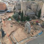 Les obres pendents al Baix Empordà abans de les eleccions municipals Sant Feliu de Guíxols Excavació Monestir obres