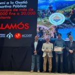 L’Ajuntament de Palamós rep el premi Catalunya a la Gestió Esportiva Pública Palamós premi