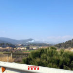 Controlat un incendi de vegetació forestal a Palamós