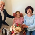 Dolors Riembau, veïna de Palafrugell, celebra el seu aniversari número 100 Dolors Riembau palafrugell