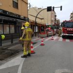 Desallotgen diversos punts de l’Avinguda Onze de Setembre a Palamós per una fuita de gas