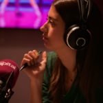 Anna Salvadó a l’Estudi de Ràdio Capital