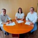 PSC, Junts i Tots per la Bisbal firmen un acord de govern per treure l’alcaldia a ERC Firma del pacte pel Canvi a la Bisbal d'Empordà entre el PSC, Compromís i Tots per la Bisbal