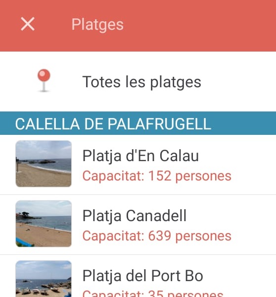 Platges Palafrugell