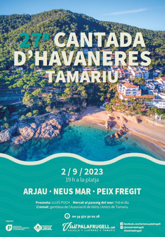 Cantada havaneres Tamariu 2023 cartell