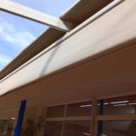 Instal·len nous tendals a l’escola Tomanyí de Palafrugell per combatre les altes temperatures privat:-nous-tendals-al-pati-de-l’escola-tomanyi-per-combatre-les-altes-temperatures