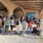 Unes 70 de persones celebren el tancament de la pedrera d’Ullà Pedrera Ullà tancament