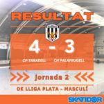 El CH Palafrugell no aprofita l’avantatge inicial i acaba perdent a Taradell