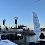 Bandera de Ràdio Capital a la cantada d’havaneres de Calella