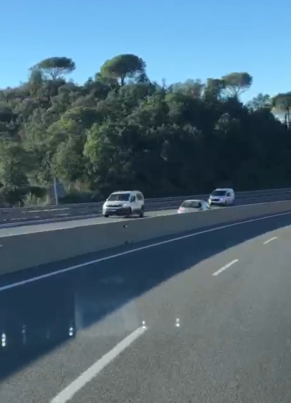 Conductora Platja d'Aro direcció contrària