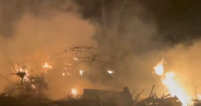 Apagat el Foc al bosc a Sant Amanç