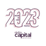 Happy new year 2023 text banner in modern line style