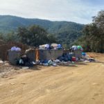 El veïnat de Mas Pere de Calonge es queixa d’un mal servei de recollida de deixalles Escombraries Mas Pere Calonge