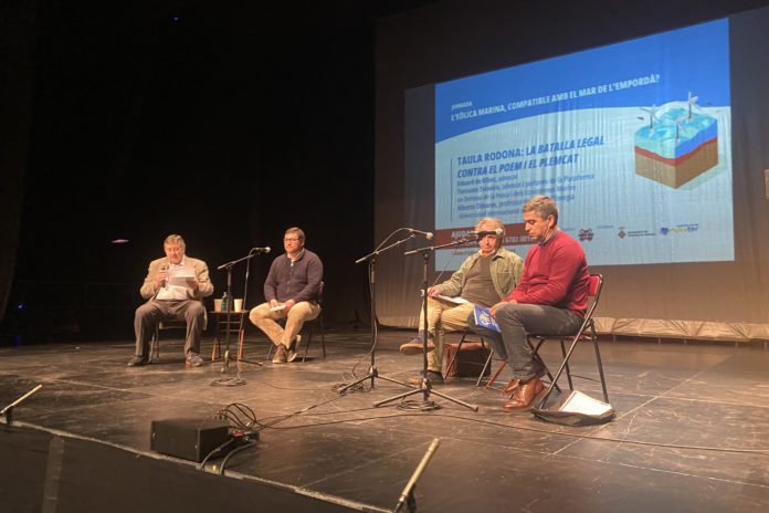 La jornada contra el parc èolic al Golf de Roses que s'ha celebrat a Torroella de Montgrí Data de publicació: dissabte 20 de gener del 2024, 16:35 Localització: Torroella de Montgrí Autor: Cedida a l'ACN